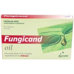 COMDIET Fungicand Oil Dietary Supplement 60 Capsules