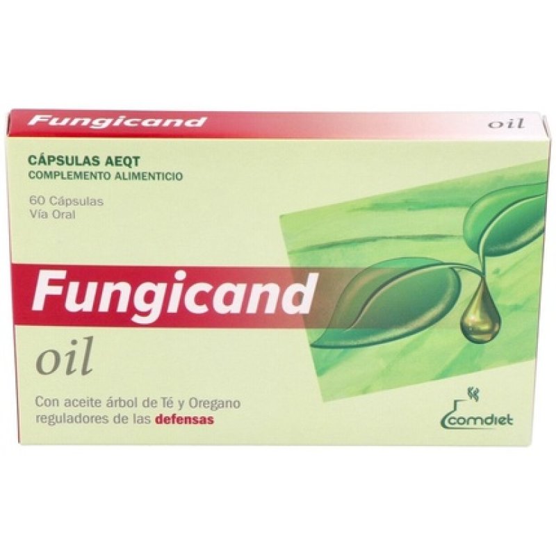 COMDIET Fungicand Oil Dietary Supplement 60 Capsules