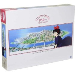 KIKI LA PETITE SORCIERE - Ville de Koriko - Puzzle Panorama 950P