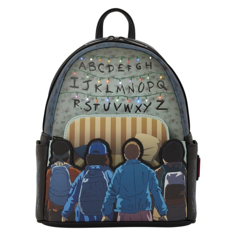 STRANGER THINGS - 10ème Anniversaire - Mini Sac à Dos Loungefly