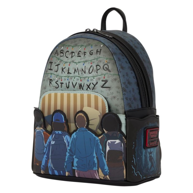 STRANGER THINGS - 10ème Anniversaire - Mini Sac à Dos Loungefly