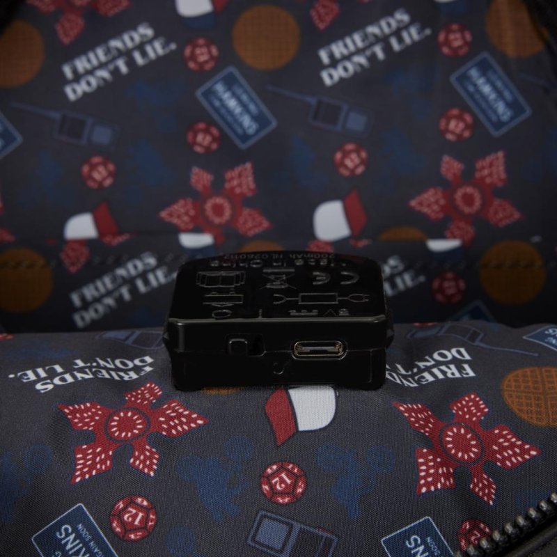 STRANGER THINGS - 10ème Anniversaire - Mini Sac à Dos Loungefly