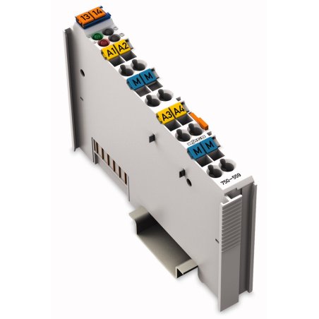 WAGO 750-559 4-Kanal-Analogausgang,DC 0 10 V, lichtgrau