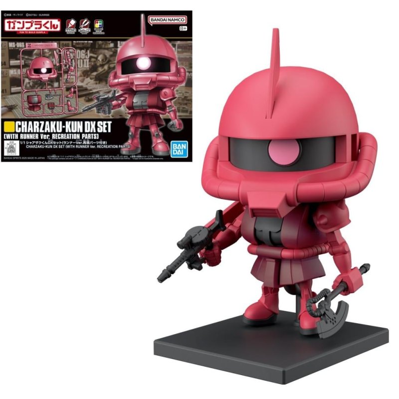 GUNDAM - 1/1 Charzaku-Kun DX Set (With Runner) - Model Kit