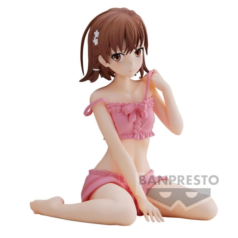 A CERTAIN SCIENTIFIC RAILGUN - Mikoto Misaka -Figurine Relax Time 11cm