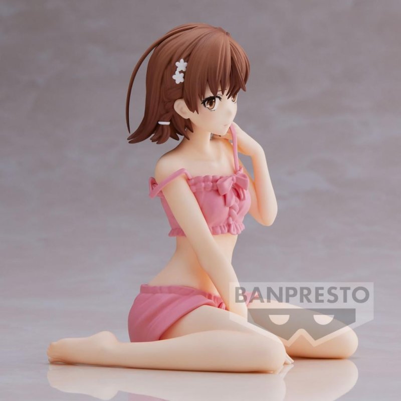 A CERTAIN SCIENTIFIC RAILGUN - Mikoto Misaka -Figurine Relax Time 11cm