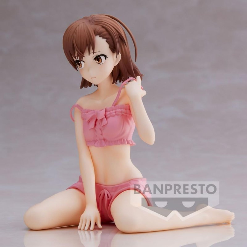 A CERTAIN SCIENTIFIC RAILGUN - Mikoto Misaka -Figurine Relax Time 11cm