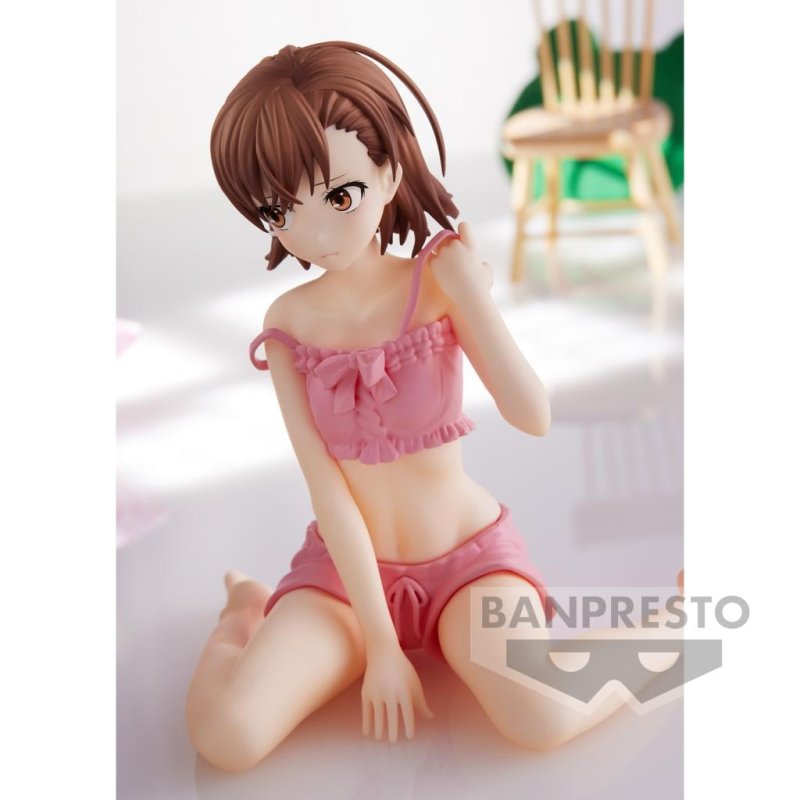 A CERTAIN SCIENTIFIC RAILGUN - Mikoto Misaka -Figurine Relax Time 11cm