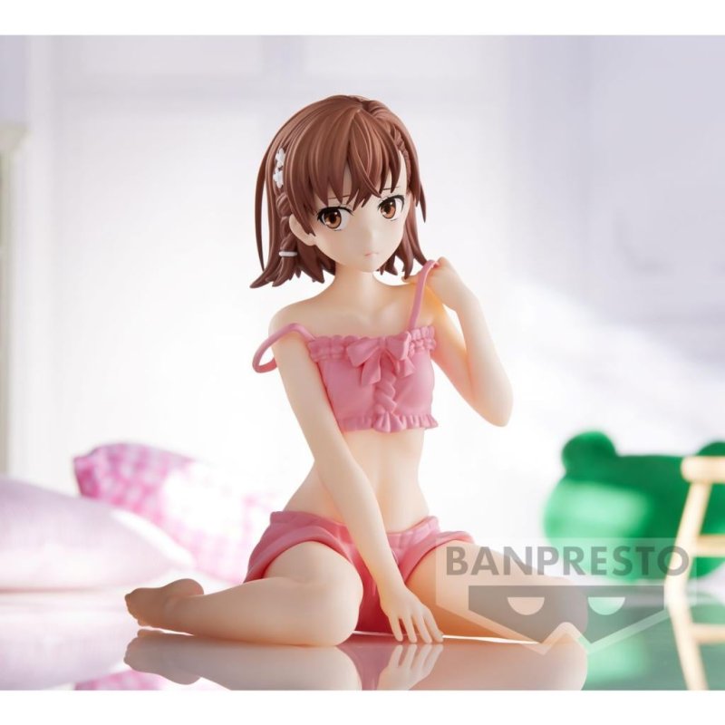 A CERTAIN SCIENTIFIC RAILGUN - Mikoto Misaka -Figurine Relax Time 11cm