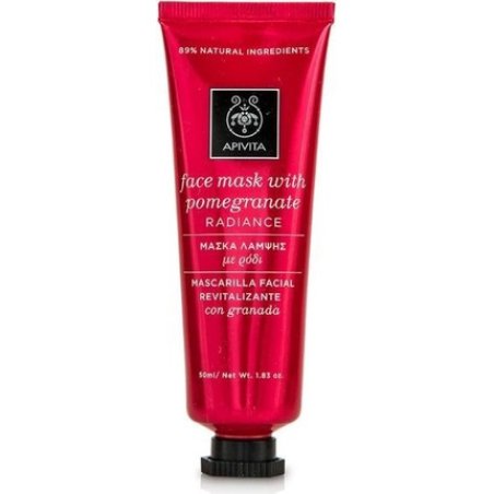 Apivita Radiance Face Mask With Pomegranate 50ml