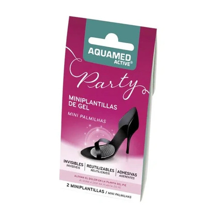 Diafarm Diafarm Aquamed Active Minifoot Insoles Gel Dressing For Foot 2 Units