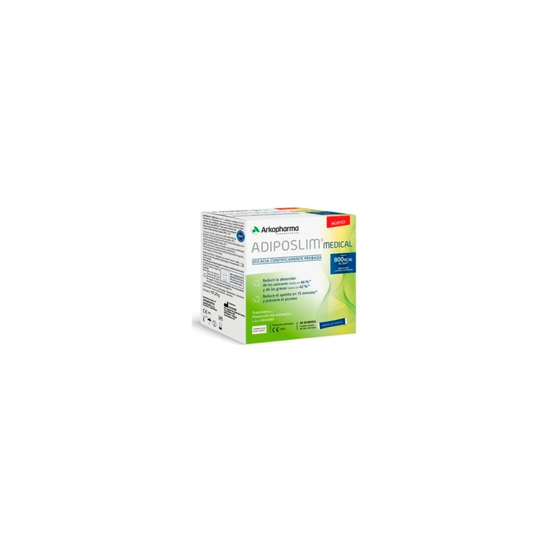 Arkopharma Adiposlim Medical 45 Sachets - Dietary Supplement For Weight Management