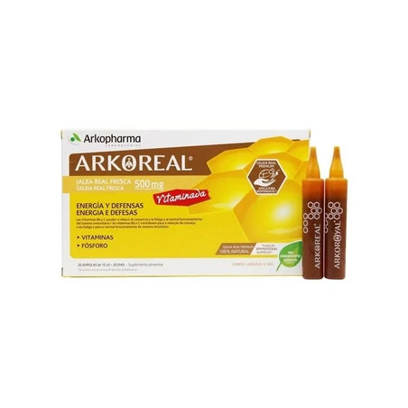 Arkopharma Arkoreal Royal Jelly Vitamin 20 Ampoules