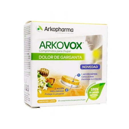 Arkopharma Arkopharma Arkovox Throat 20 Tablets