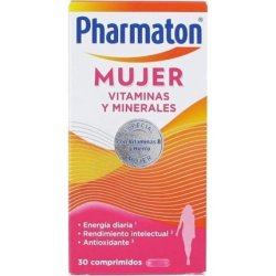 Pharmaton Woman Vitamins And Minerals 30 Tablets