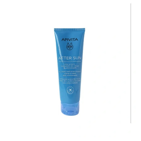 Apivita After Sun Cool & Soothe Face & Body Gel-Cream with Fig, Aloe & Propolis 100ml