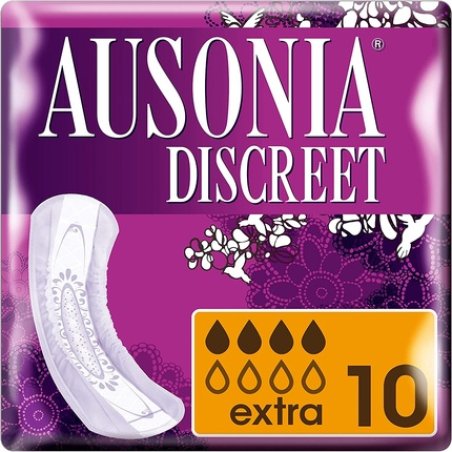 Ausonia Discreet Urine Loss Pads Extra White Extra 10