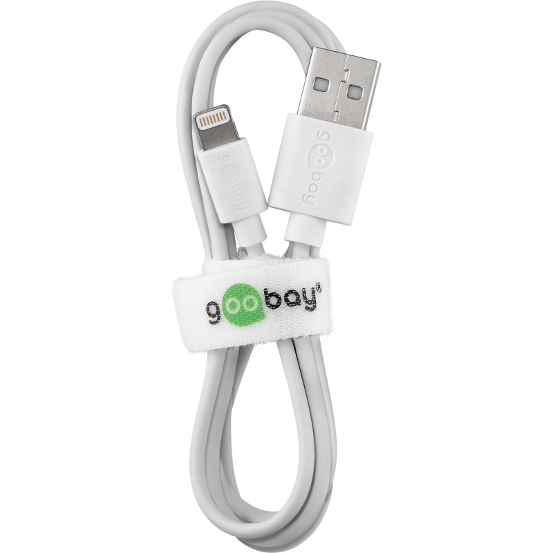 Goobay 72909 câble Lightning 3 m Blanc