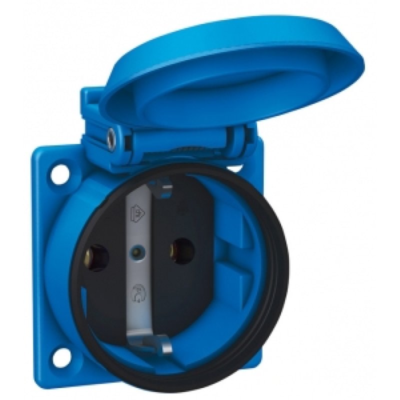 ABL SURSUM 1561050 socket-outlet CEE 7/3 Blue