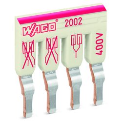 Wago 2002-474 electrical box accessory Jumper bar