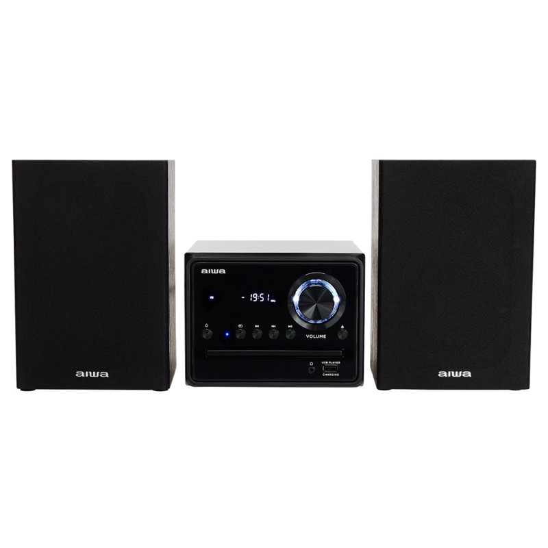 Aiwa MSBTU-300 ensemble audio pour la maison Système micro audio domestique 20 W Noir