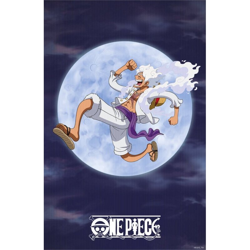 One Piece 3D Poster Monkey D. Luffy Gear 5 38 x 58 cm