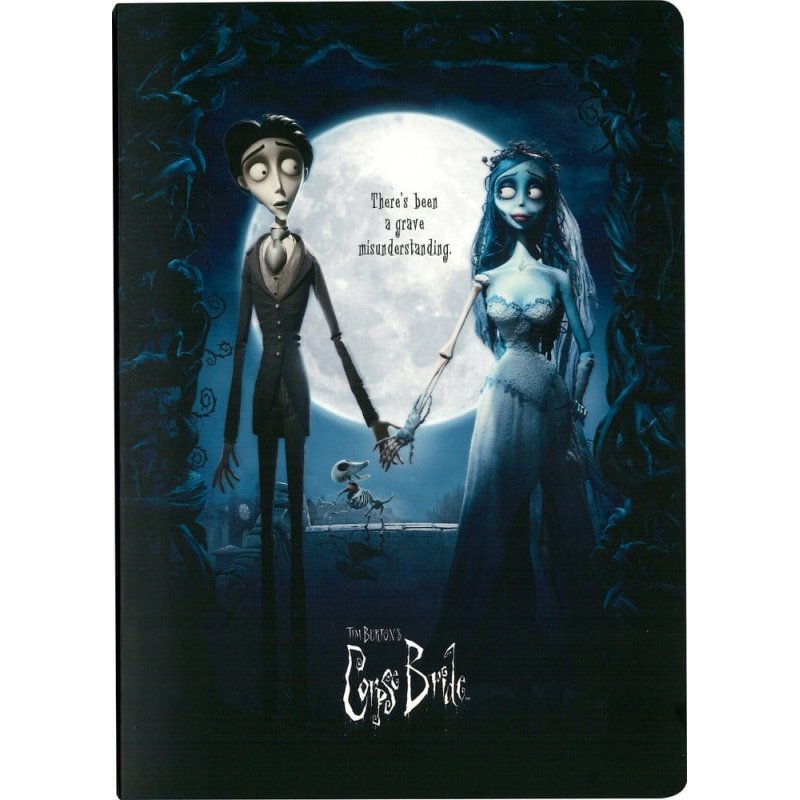 Corpse Bride Softcover Notebook Movie Poster 21 cm