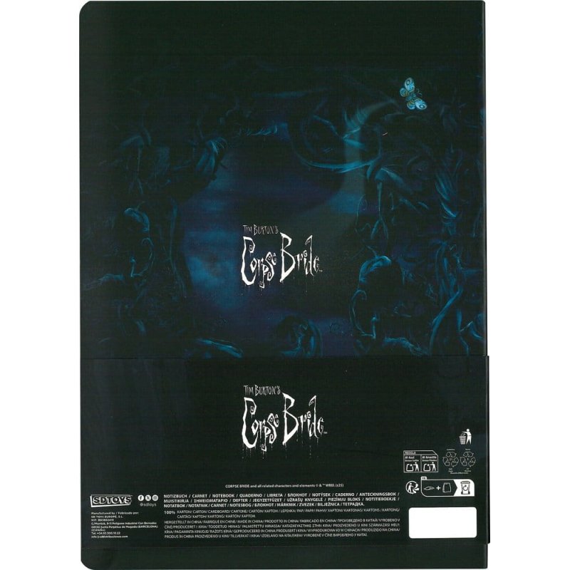 Corpse Bride Softcover Notebook Movie Poster 21 cm