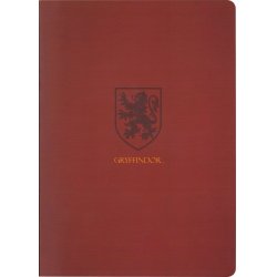 Harry Potter Softcover Notebook Gryffindor 21 cm