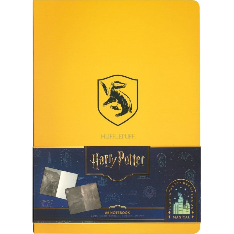Harry Potter Softcover Notebook Hufflepuff 21 cm