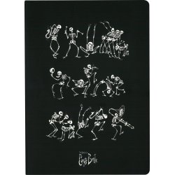 Corpse Bride Softcover Notebook Skeleton ver. B 21 cm