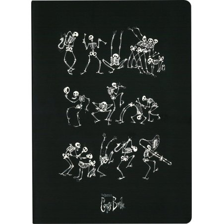 Corpse Bride Softcover Notebook Skeleton ver. B 21 cm