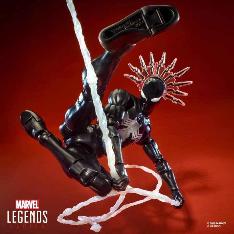 MARVEL - Symbiote Spider-Man - Figurine Legends Maximum Series 15cm