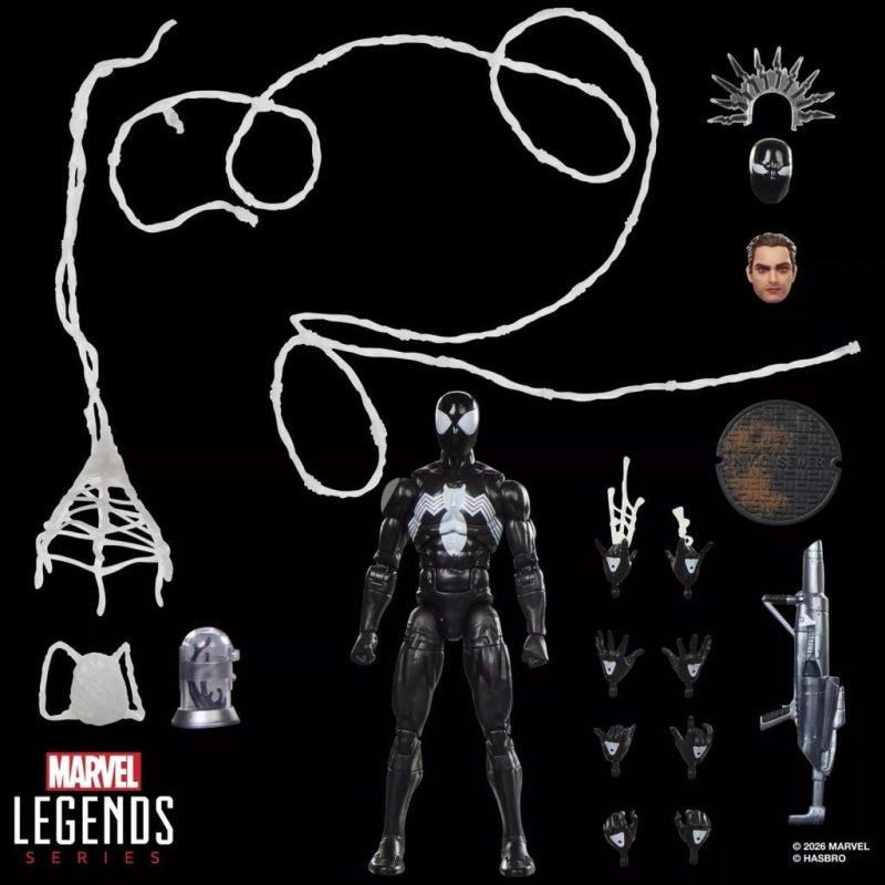 MARVEL - Symbiote Spider-Man - Figurine Legends Maximum Series 15cm