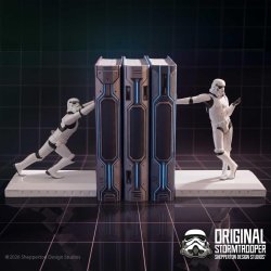 STAR WARS - Stormtrooper Working hardly hard - Serre-Livres 18.5cm
