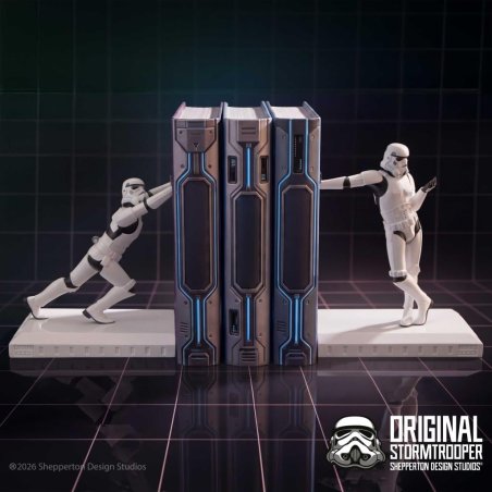 STAR WARS - Stormtrooper Working hardly hard - Serre-Livres 18.5cm