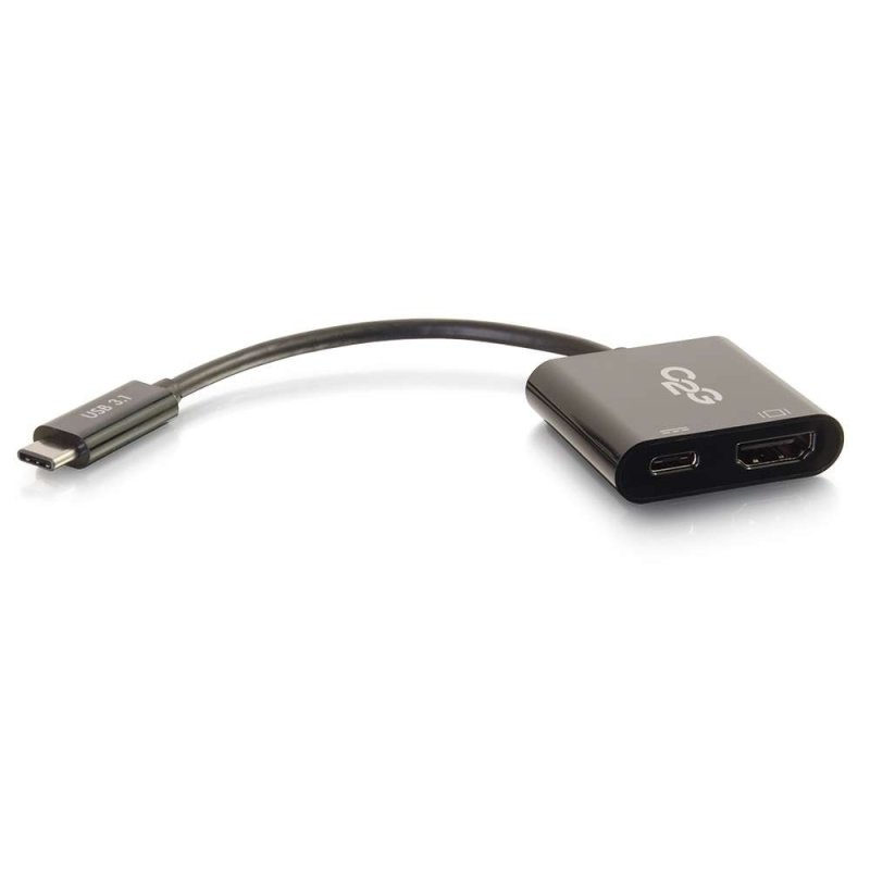 USB-C to HDMI and USB-C Charging Black