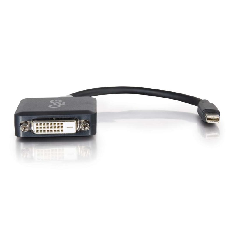 20cm C2G Mini DisplayPort M to DVI F BLK