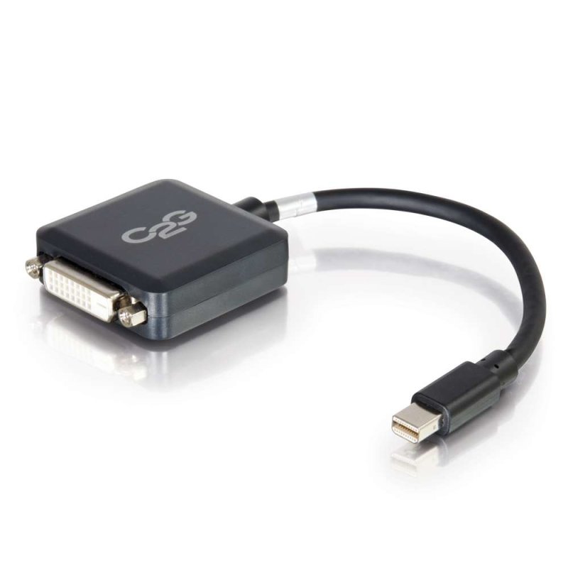 20cm C2G Mini DisplayPort M to DVI F BLK