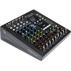 Onyx8 (schwarz, 8-Kanal Premium Analogmixer mit Multi-Track)