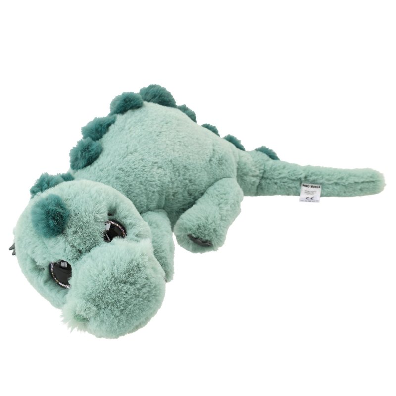Dino World - Plush Dino Lying Light Green 50 cm (0414349)