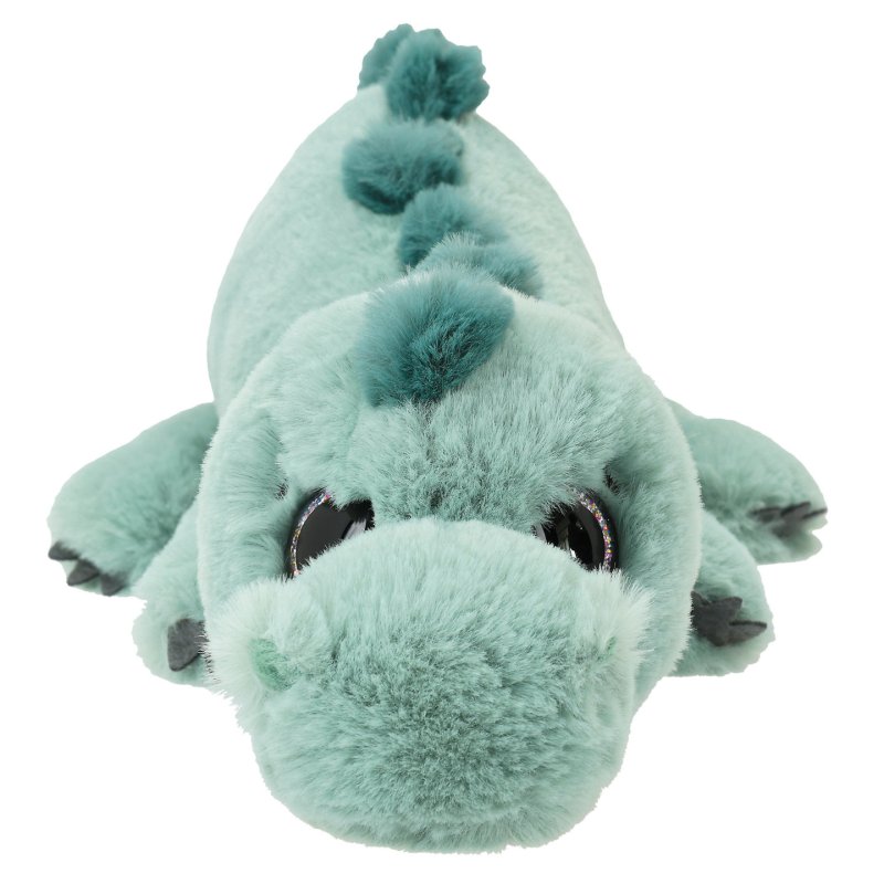 Dino World - Plush Dino Lying Light Green 50 cm (0414349)