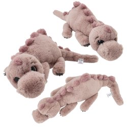 Dino World Action Dino World Plush Dino Lying Light Brown 50 cm