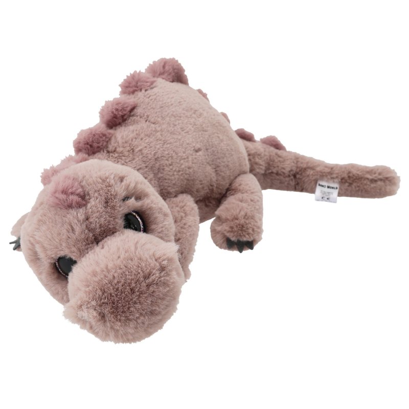 Dino World - Plush Dino Lying Light Brown 50 cm (0414348)