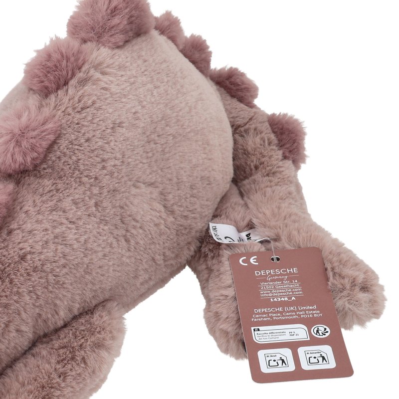 Dino World - Plush Dino Lying Light Brown 50 cm (0414348)