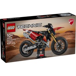 42238 Technic Ducati Desmo450 MX Factory Motorrad