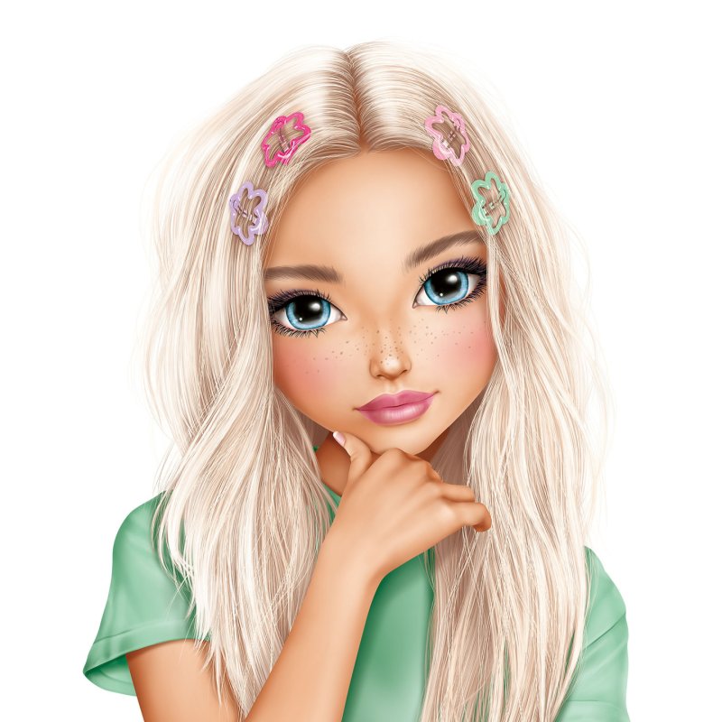 Topmodel - Mini Hairclips GLOW TO GO (0414232)
