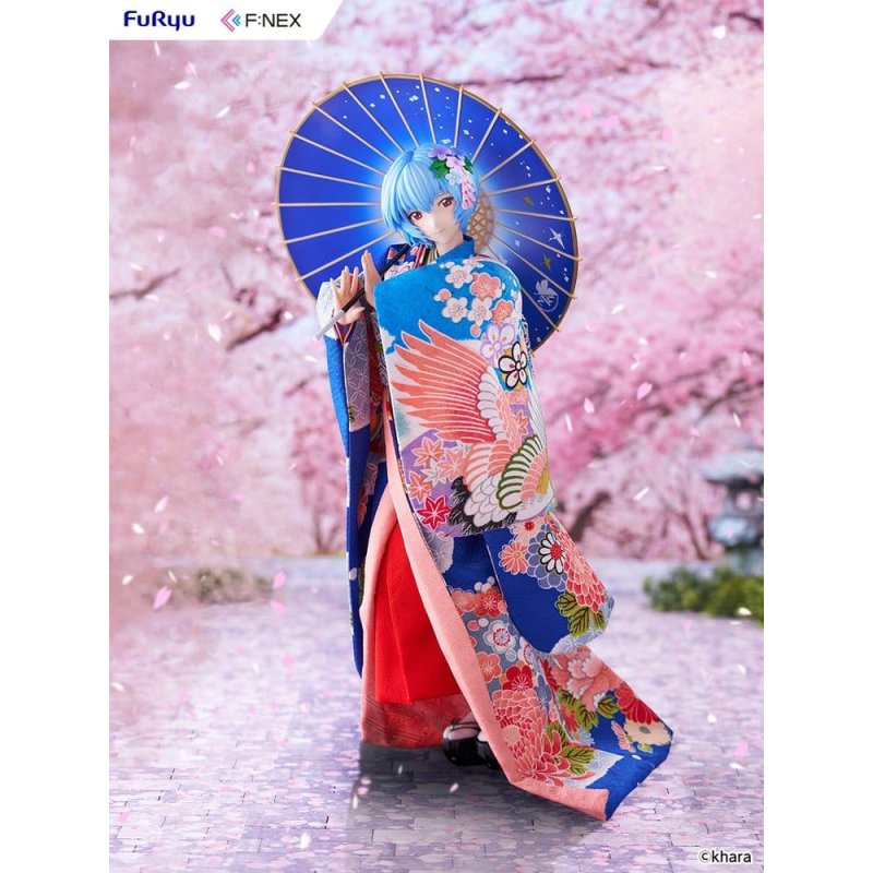 Evangelion F:NEX Japanese Doll 1/4 Ayanami Rei 45 cm