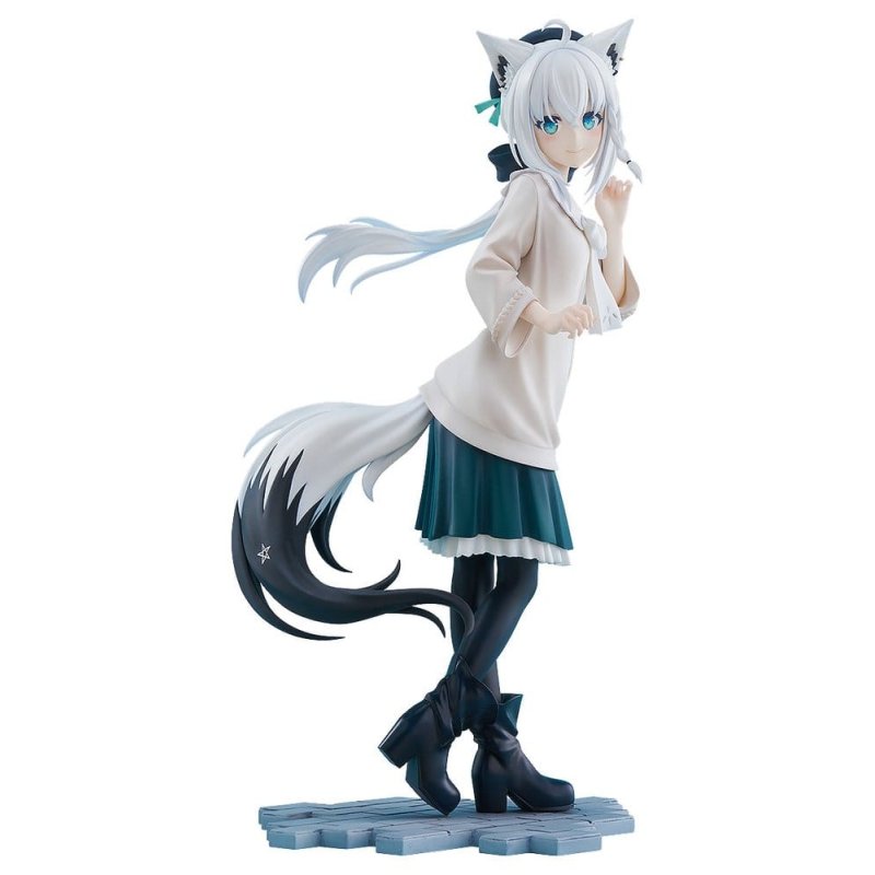 Hololive Production G.S. Collection PVC Figure 1/7 Shirakami Fubuki: Date Style - Casual Outfit Ver. 22 cm