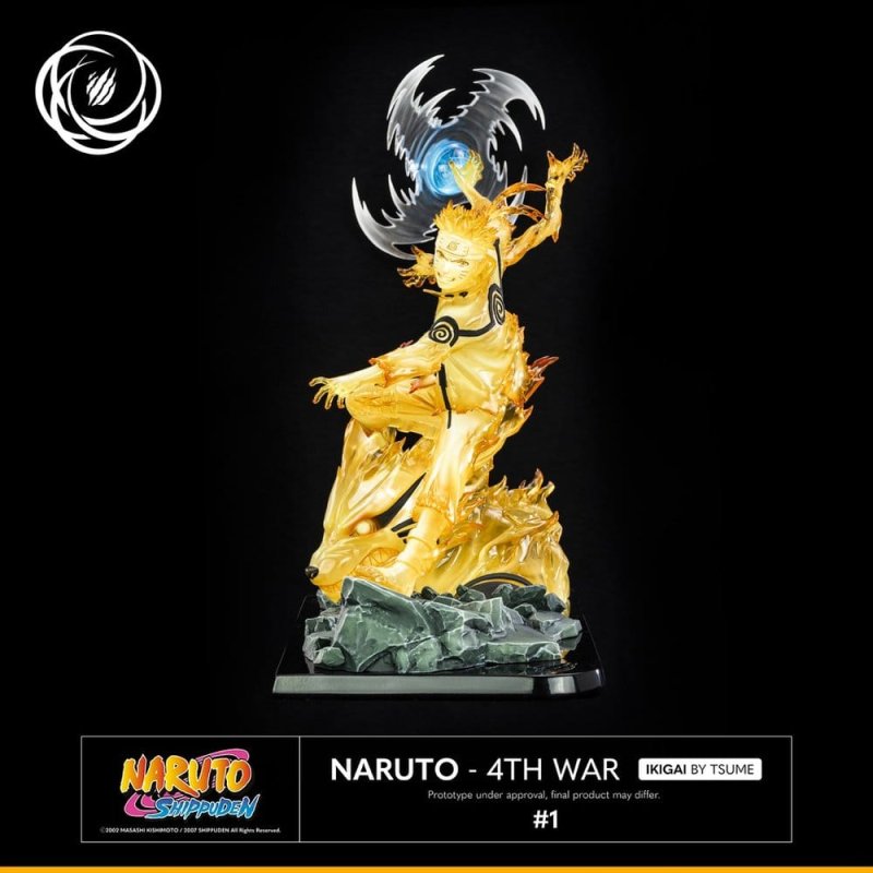 Naruto Shippuden - Statue IKIGAI Naruto 4th War - Édition Ultimate